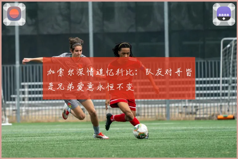 加索尔深情追忆科比：队友对手皆是兄弟爱意永恒不变